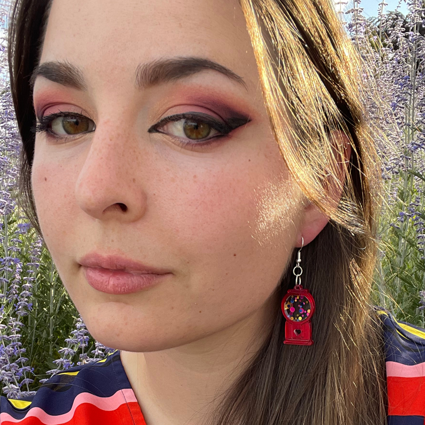 Gumball Machine Earrings (Turn the Crank on Nostalgia)