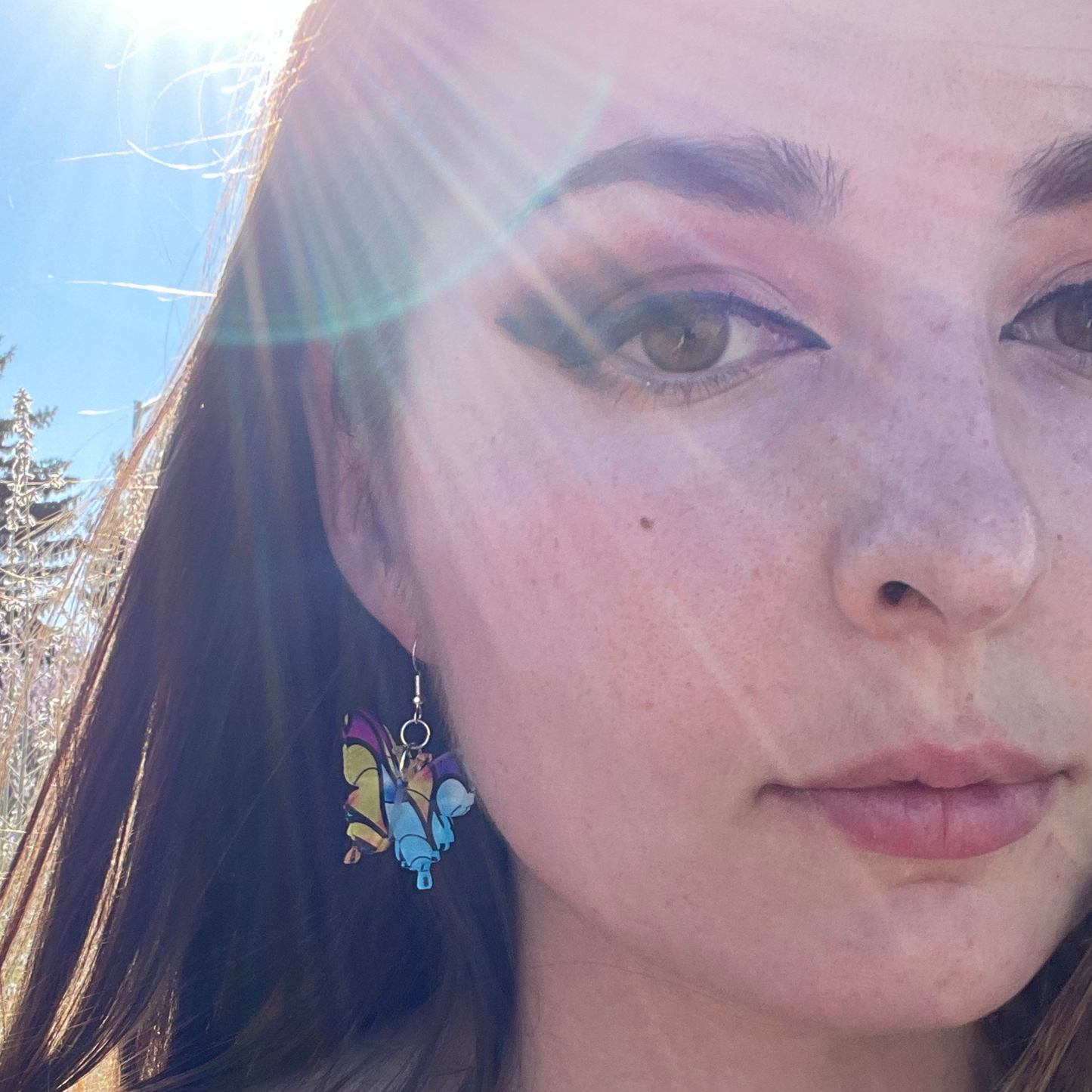 Butterfly Earrings (Butterfly Earrings Inspired by Notre Dame)