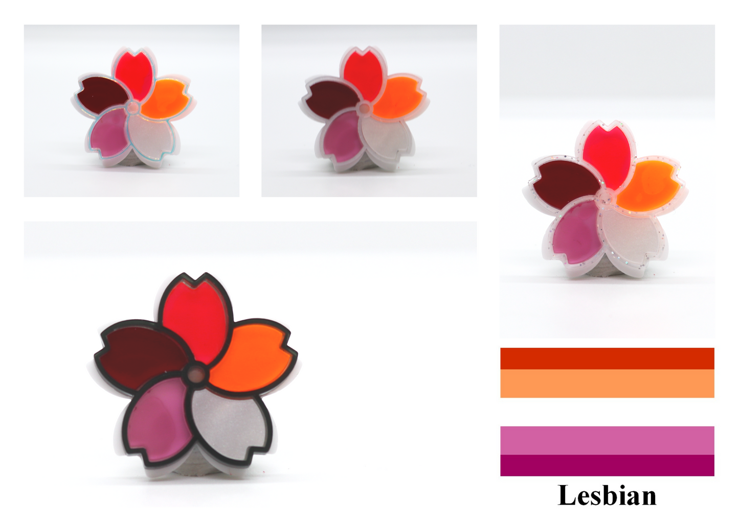 Lesbian Pin (Magnetic)