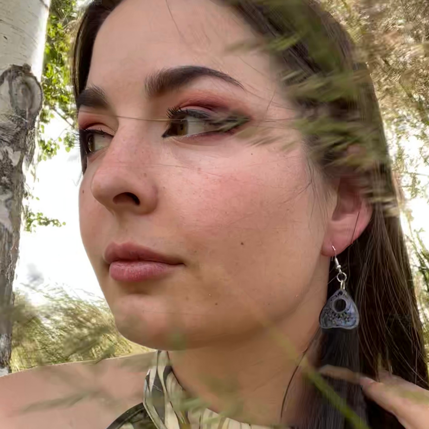 Ouija Planchette Earrings (Speak in Style)