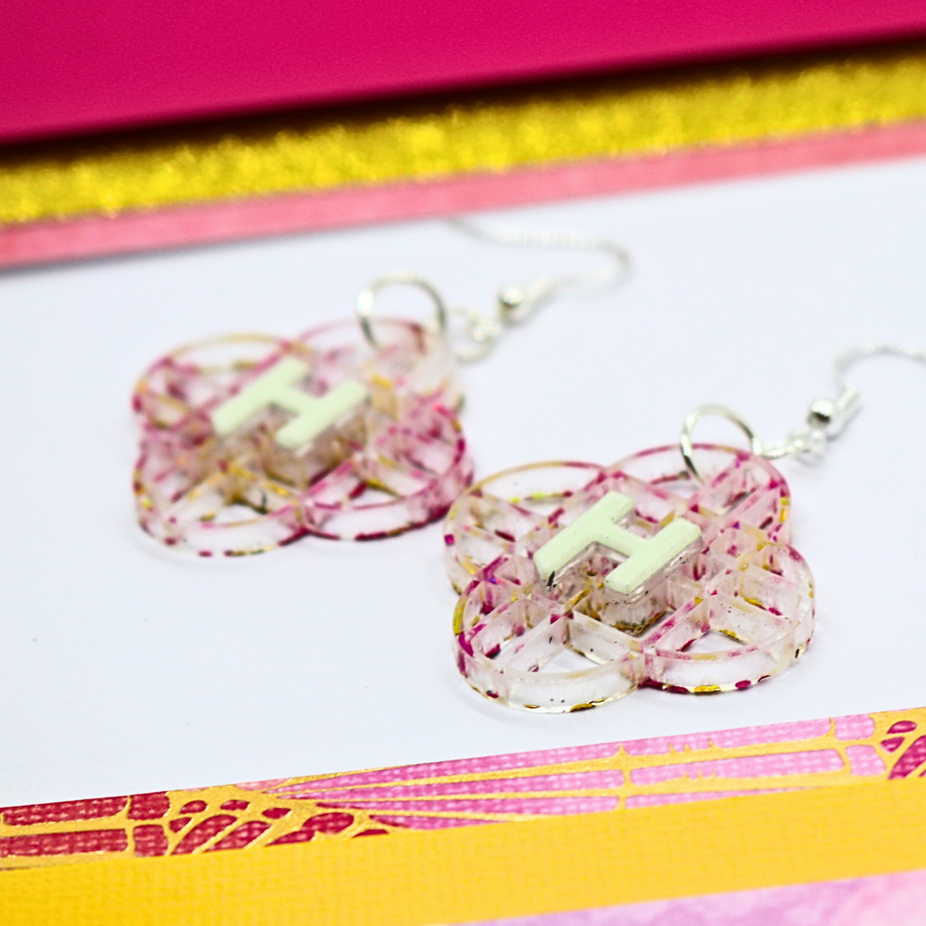 KPop Demon Hunters Mira Earrings (Glow in the Dark)