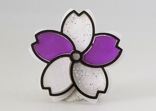 Gray Asexuality Pin
