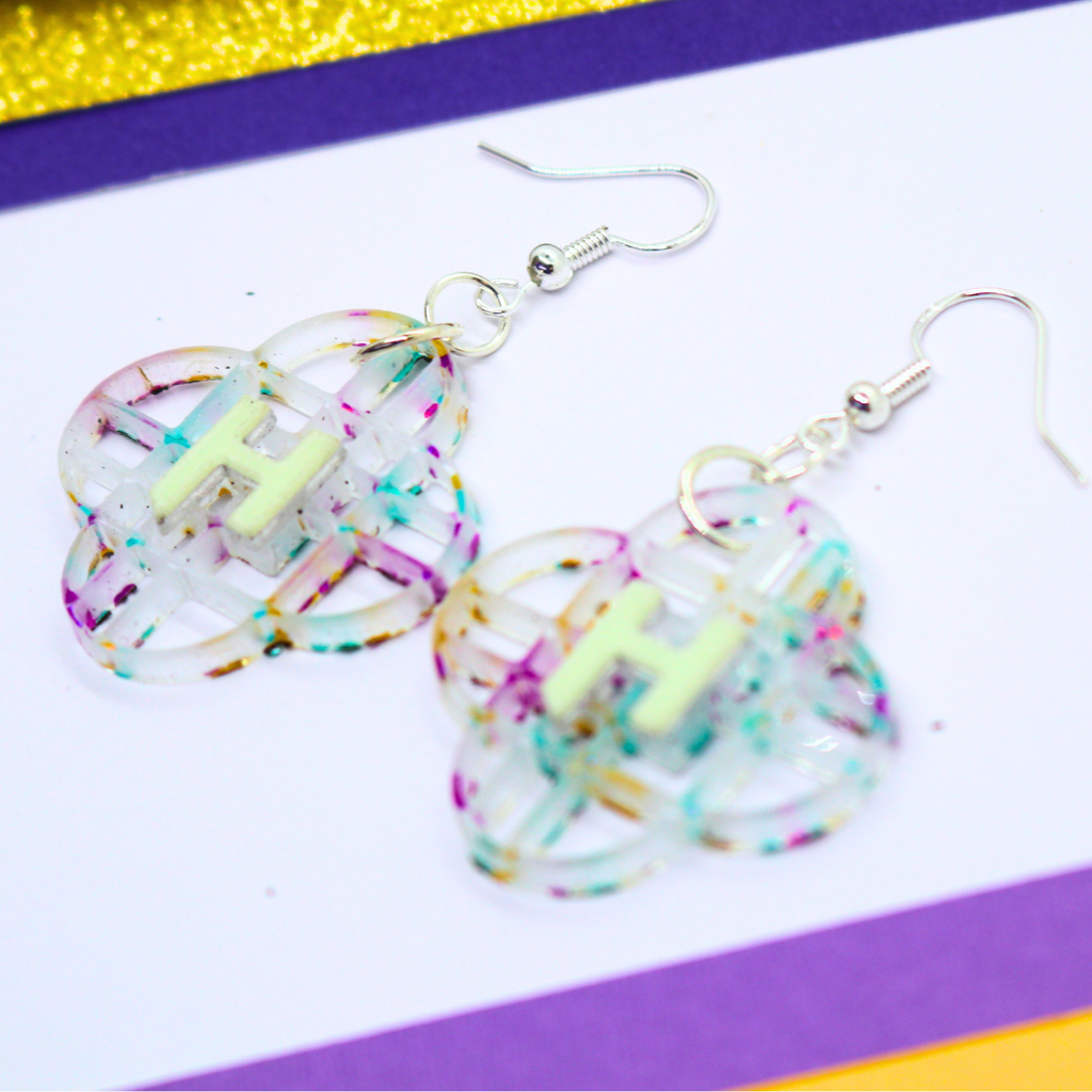 KPop Demon Hunters Rumi Earrings (Glow in the Dark)