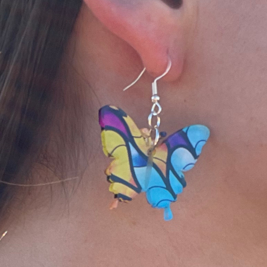 Butterfly Earrings (Butterfly Earrings Inspired by Notre Dame)