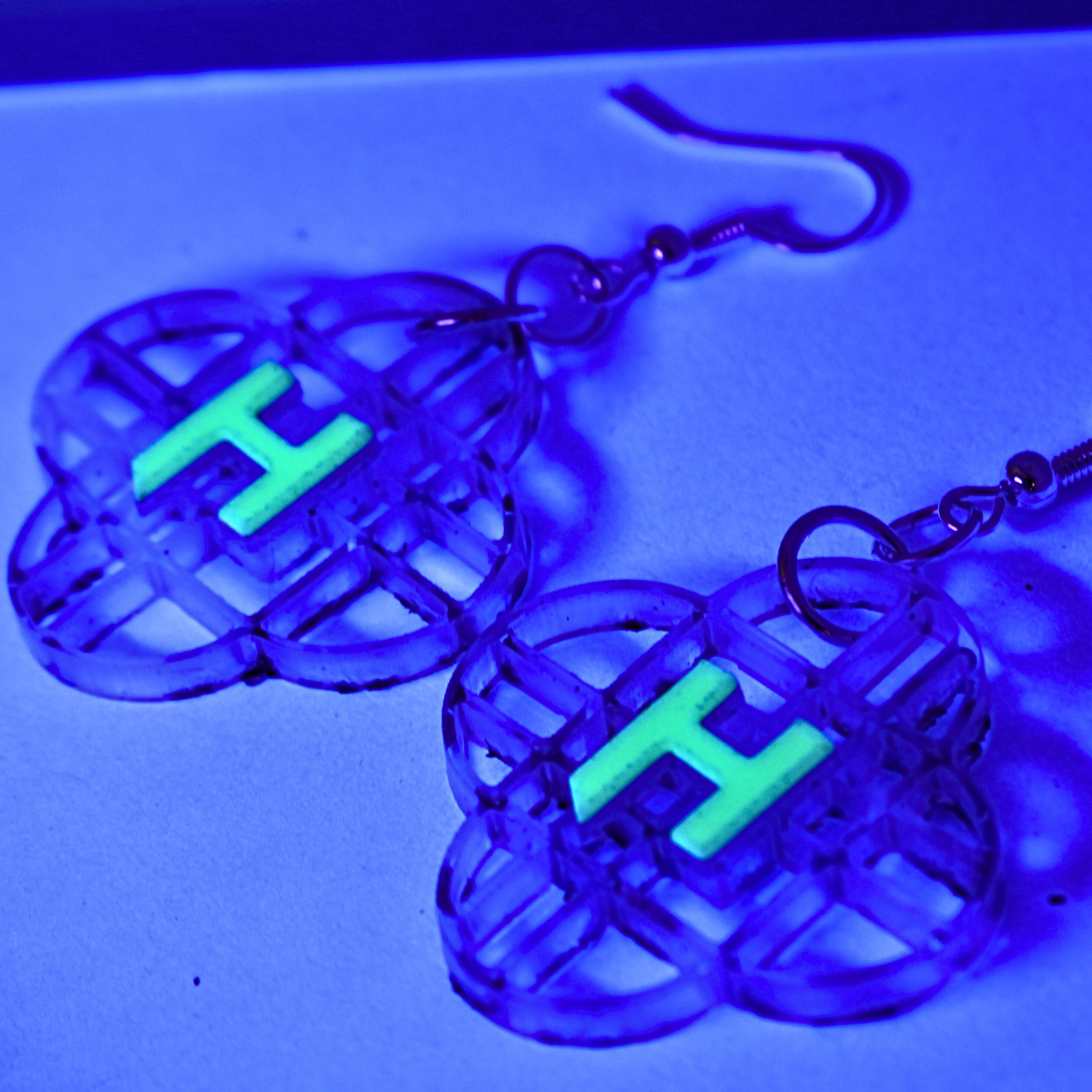 KPop Demon Hunters Rumi Earrings (Glow in the Dark)