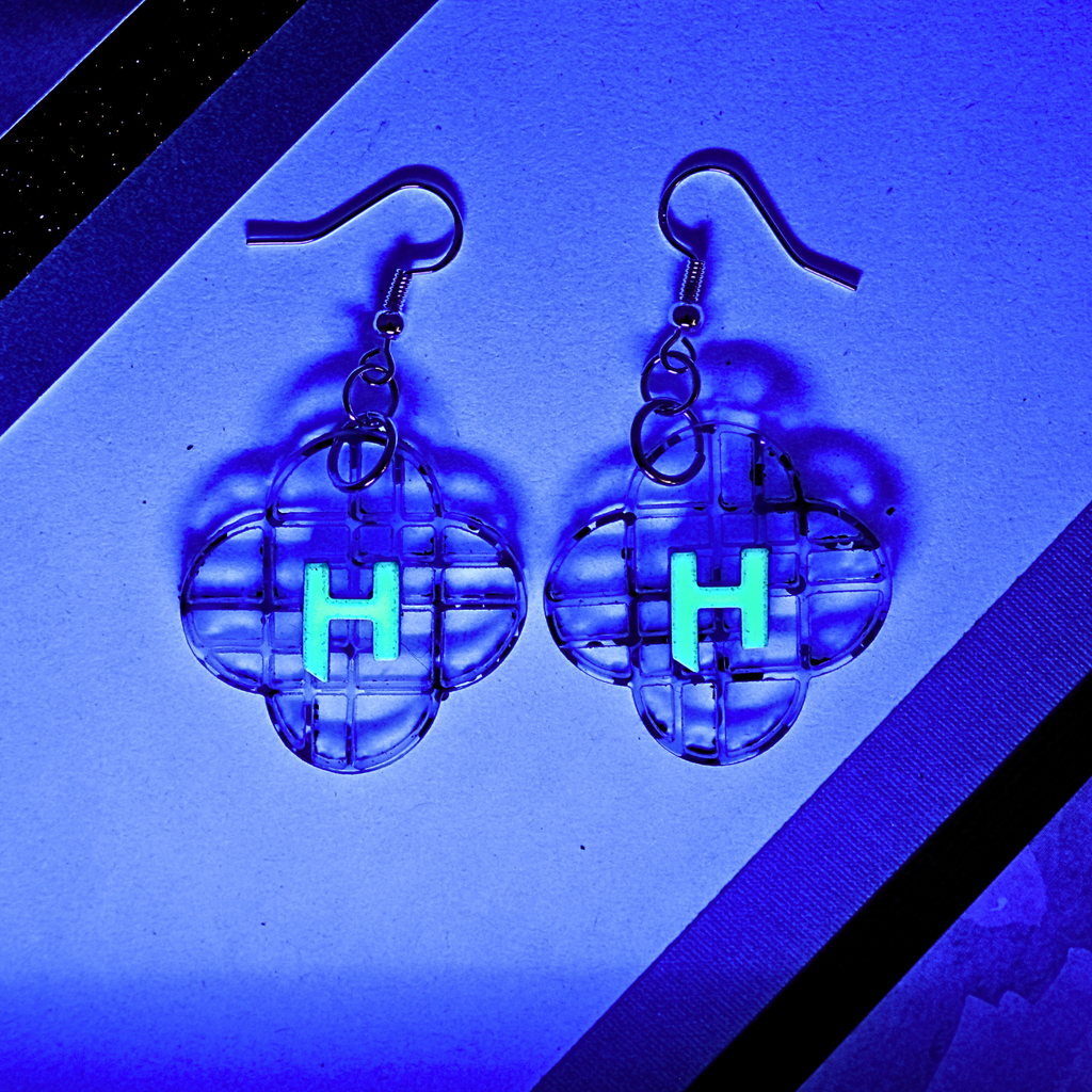 KPop Demon Hunters Rumi Earrings (Glow in the Dark)