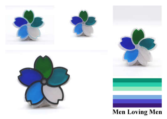 Men Loving Men Pin (Magnetic)