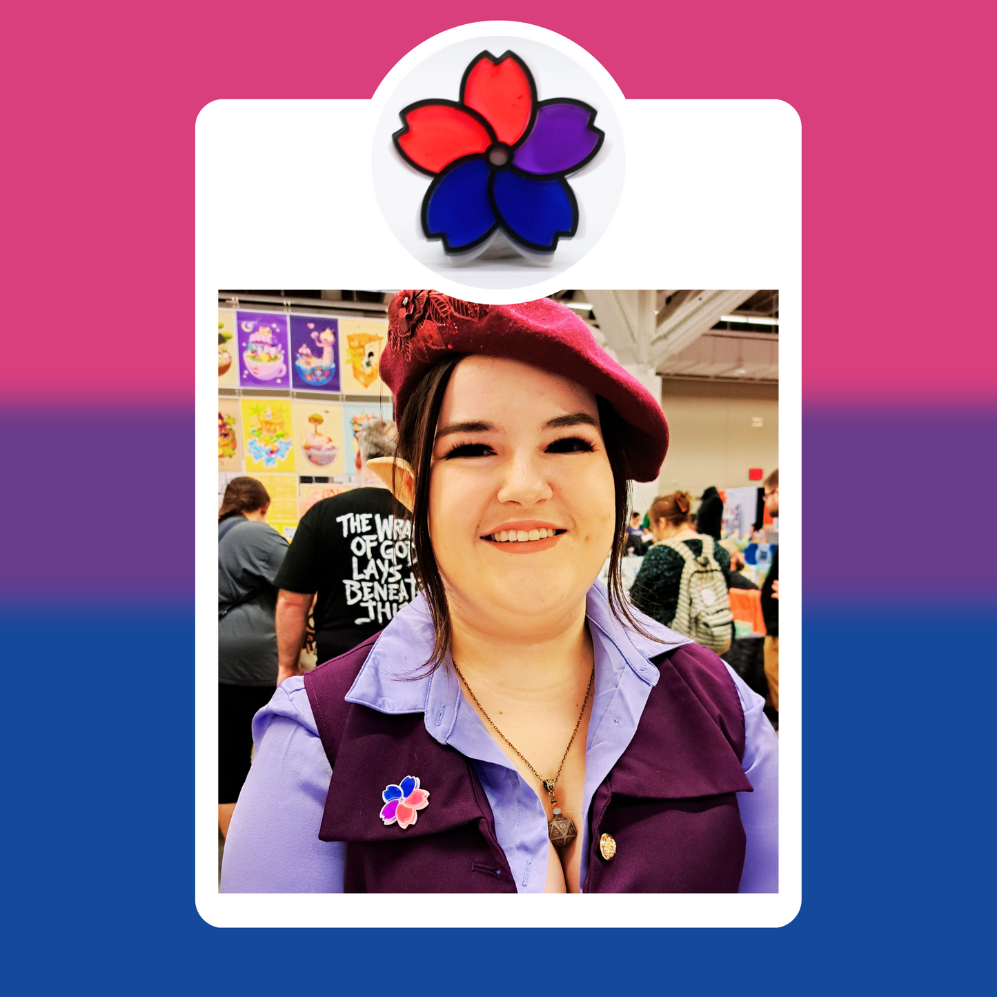 Bisexual Pin (Magnetic)