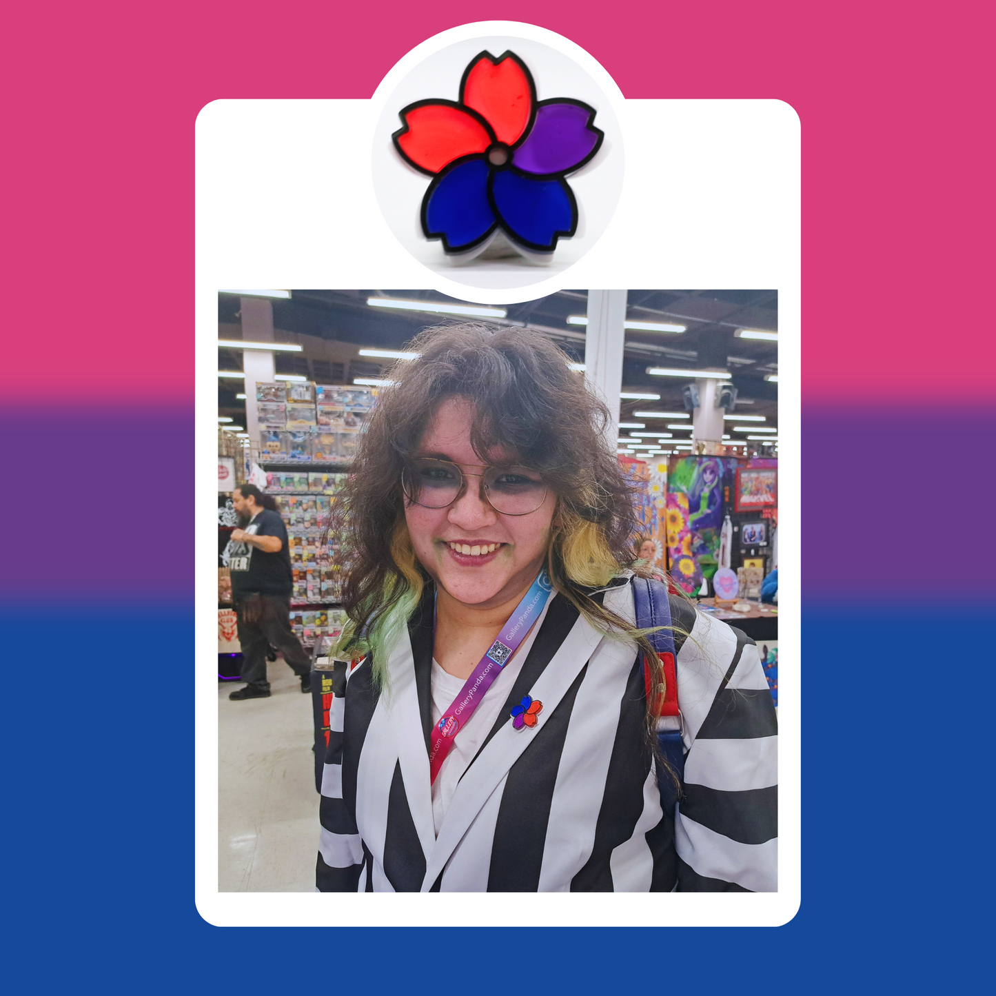 Bisexual Pin (Magnetic)